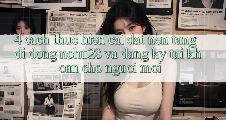 4. Cách thực hiện Cài đặt Nền tảng di động Nohu28 Và Đăng Ký Tài Khoản Cho Người Mới