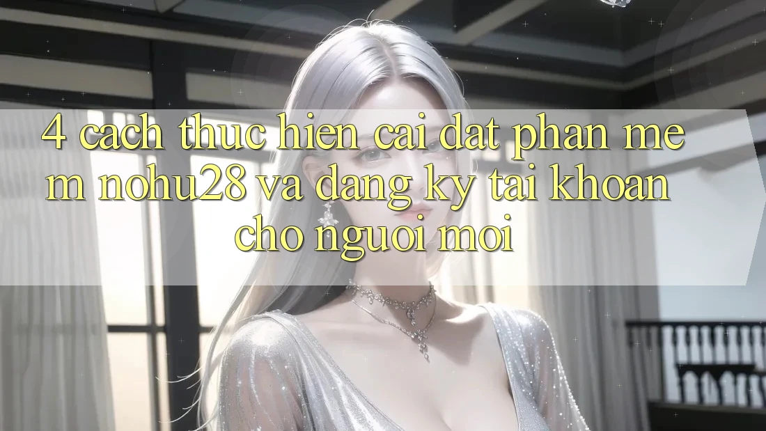 4. Cách thực hiện Cài đặt Phần mềm Nohu28 Và Đăng Ký Tài Khoản Cho Người Mới