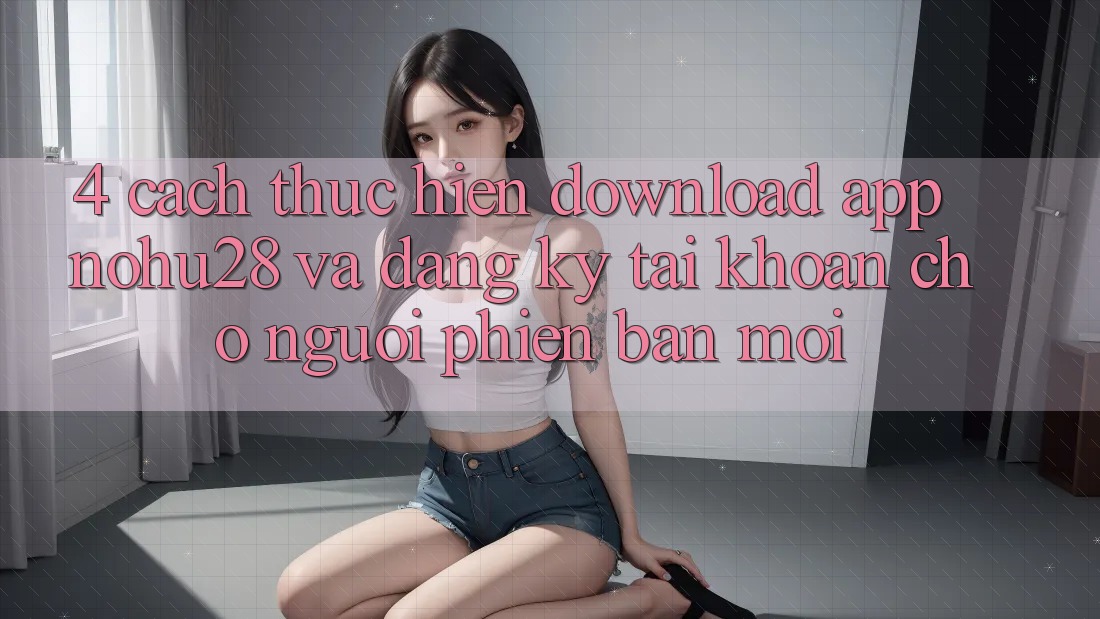 4. Cách thực hiện Download App Nohu28 Và Đăng Ký Tài Khoản Cho Người Phiên bản mới