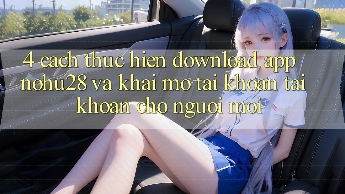 4. Cách thực hiện Download App Nohu28 Và Khai mở tài khoản Tài Khoản Cho Người Mới