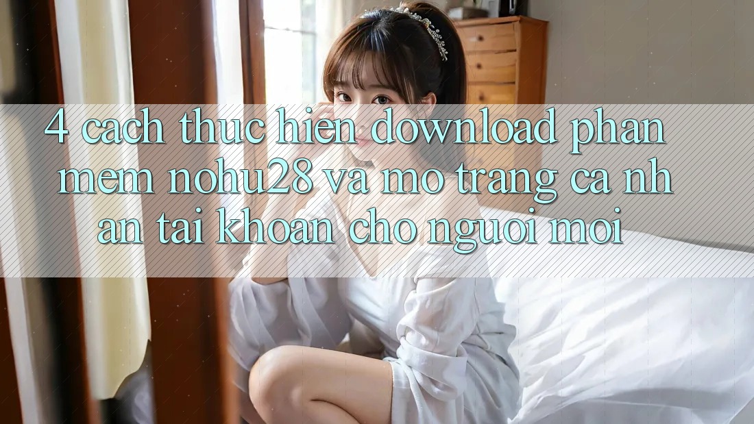 4. Cách thực hiện Download Phần mềm Nohu28 Và Mở trang cá nhân Tài Khoản Cho Người Mới 4. Cách thực hiện Download Phần mềm Nohu28 Và Mở trang cá nhân Tài Khoản Cho Người Mới