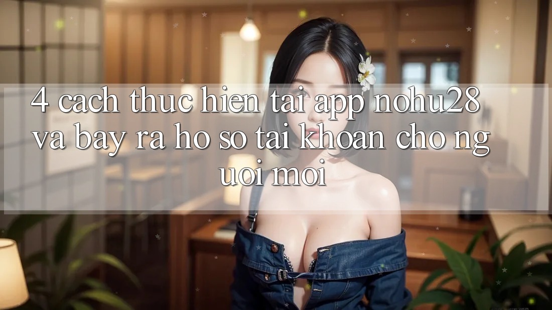 4. Cách thực hiện Tải App Nohu28 Và Bày ra hồ sơ Tài Khoản Cho Người Mới 4. Cách thực hiện Tải App Nohu28 Và Bày ra hồ sơ Tài Khoản Cho Người Mới