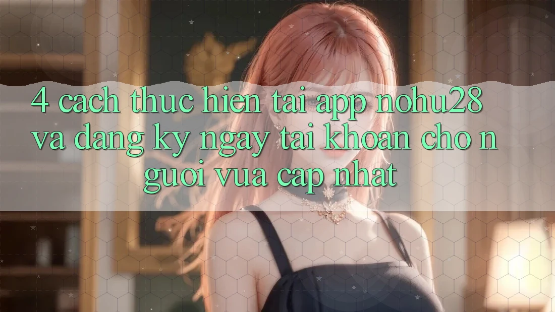 4. Cách thực hiện Tải App Nohu28 Và Đăng ký ngay Tài Khoản Cho Người Vừa cập nhật 4. Cách thực hiện Tải App Nohu28 Và Đăng ký ngay Tài Khoản Cho Người Vừa cập nhật