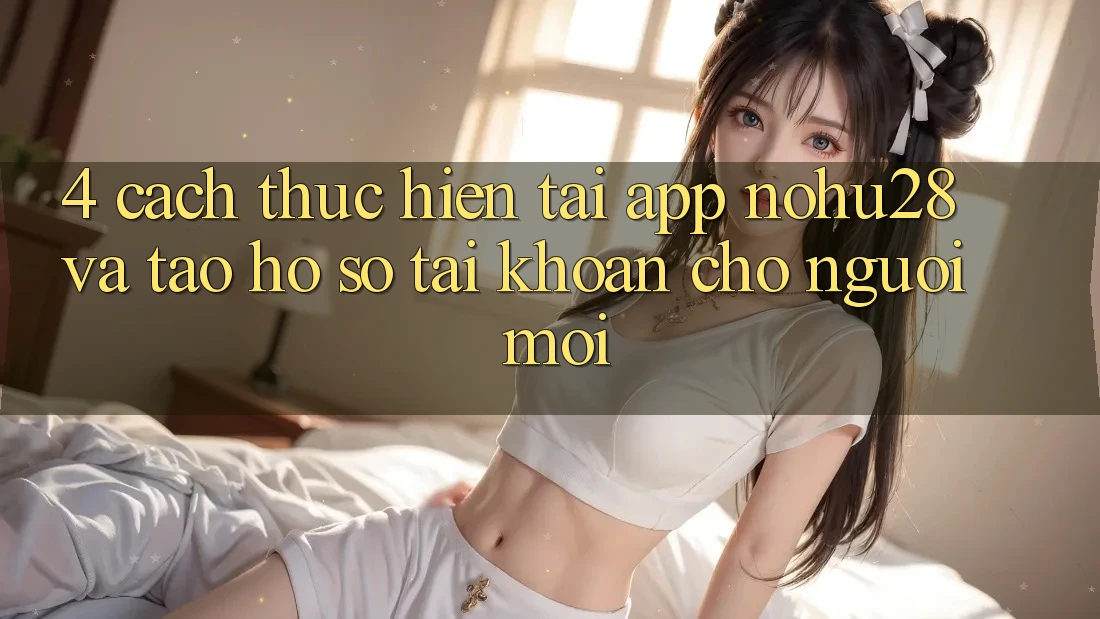 4. Cách thực hiện Tải App Nohu28 Và Tạo hồ sơ Tài Khoản Cho Người Mới 4. Cách thực hiện Tải App Nohu28 Và Tạo hồ sơ Tài Khoản Cho Người Mới