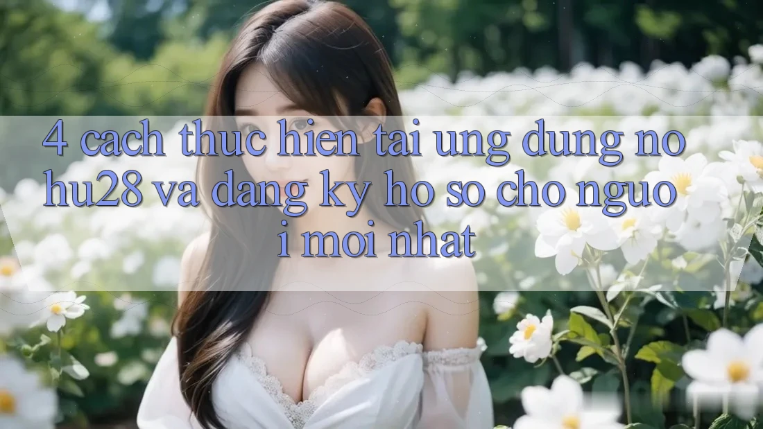 4. Cách thực hiện Tải Ứng dụng Nohu28 Và Đăng Ký Hồ sơ Cho Người Mới nhất 4. Cách thực hiện Tải Ứng dụng Nohu28 Và Đăng Ký Hồ sơ Cho Người Mới nhất