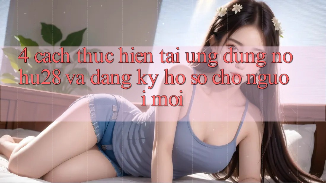 4. Cách thực hiện Tải Ứng dụng Nohu28 Và Đăng Ký Hồ sơ Cho Người Mới 4. Cách thực hiện Tải Ứng dụng Nohu28 Và Đăng Ký Hồ sơ Cho Người Mới