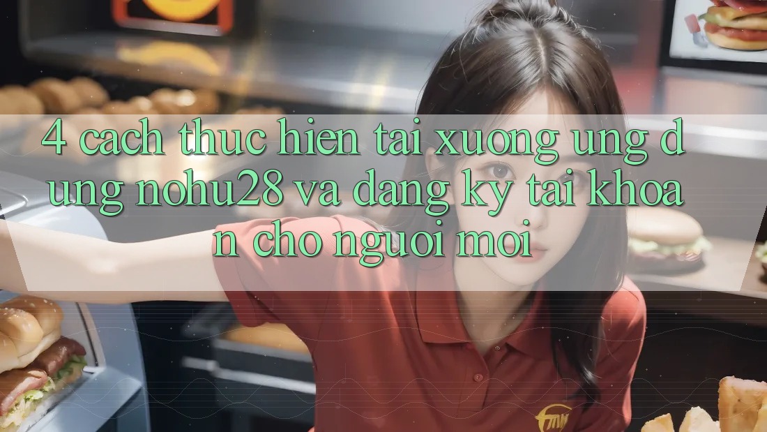 4. Cách thực hiện Tải xuống Ứng dụng Nohu28 Và Đăng Ký Tài Khoản Cho Người Mới