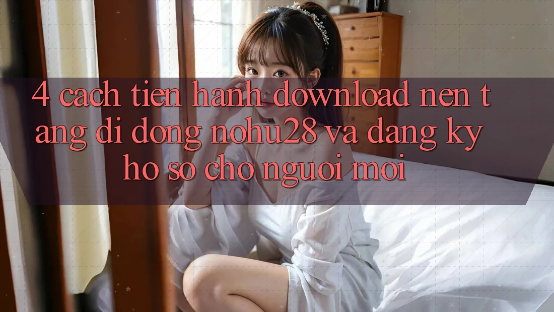 4. Cách tiến hành Download Nền tảng di động Nohu28 Và Đăng Ký Hồ sơ Cho Người Mới 4. Cách tiến hành Download Nền tảng di động Nohu28 Và Đăng Ký Hồ sơ Cho Người Mới