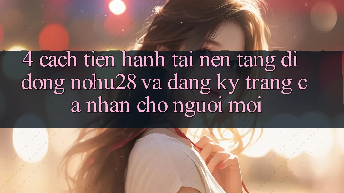 4. Cách tiến hành Tải Nền tảng di động Nohu28 Và Đăng Ký Trang cá nhân Cho Người Mới 4. Cách tiến hành Tải Nền tảng di động Nohu28 Và Đăng Ký Trang cá nhân Cho Người Mới