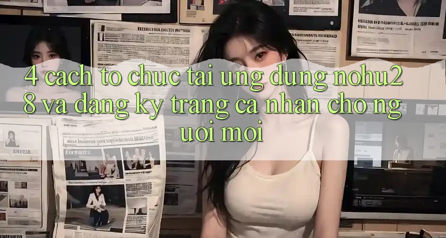 4. Cách tổ chức Tải Ứng dụng Nohu28 Và Đăng Ký Trang cá nhân Cho Người Mới
