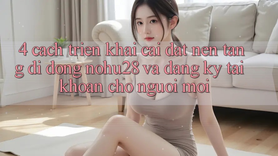 4. Cách triển khai Cài đặt Nền tảng di động Nohu28 Và Đăng Ký Tài Khoản Cho Người Mới