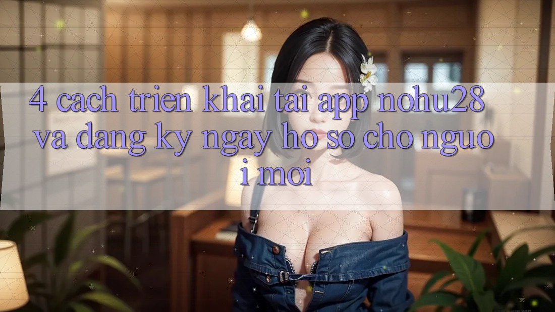 4. Cách triển khai Tải App Nohu28 Và Đăng ký ngay Hồ sơ Cho Người Mới 4. Cách triển khai Tải App Nohu28 Và Đăng ký ngay Hồ sơ Cho Người Mới