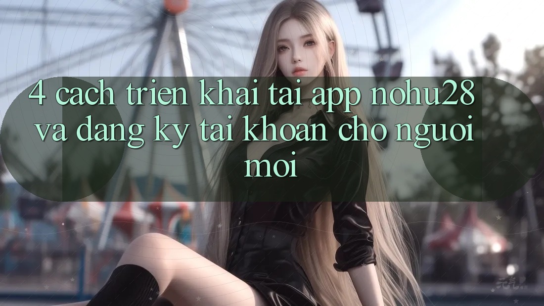 4. Cách triển khai Tải App Nohu28 Và Đăng Ký Tài Khoản Cho Người Mới