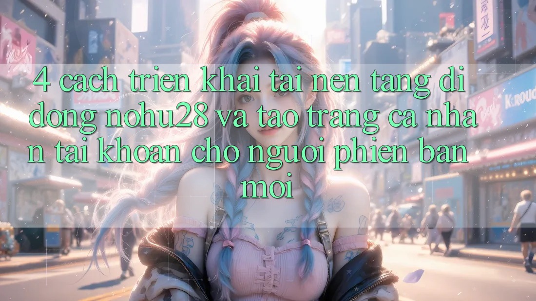 4. Cách triển khai Tải Nền tảng di động Nohu28 Và Tạo trang cá nhân Tài Khoản Cho Người Phiên bản mới 4. Cách triển khai Tải Nền tảng di động Nohu28 Và Tạo trang cá nhân Tài Khoản Cho Người Phiên bản mới