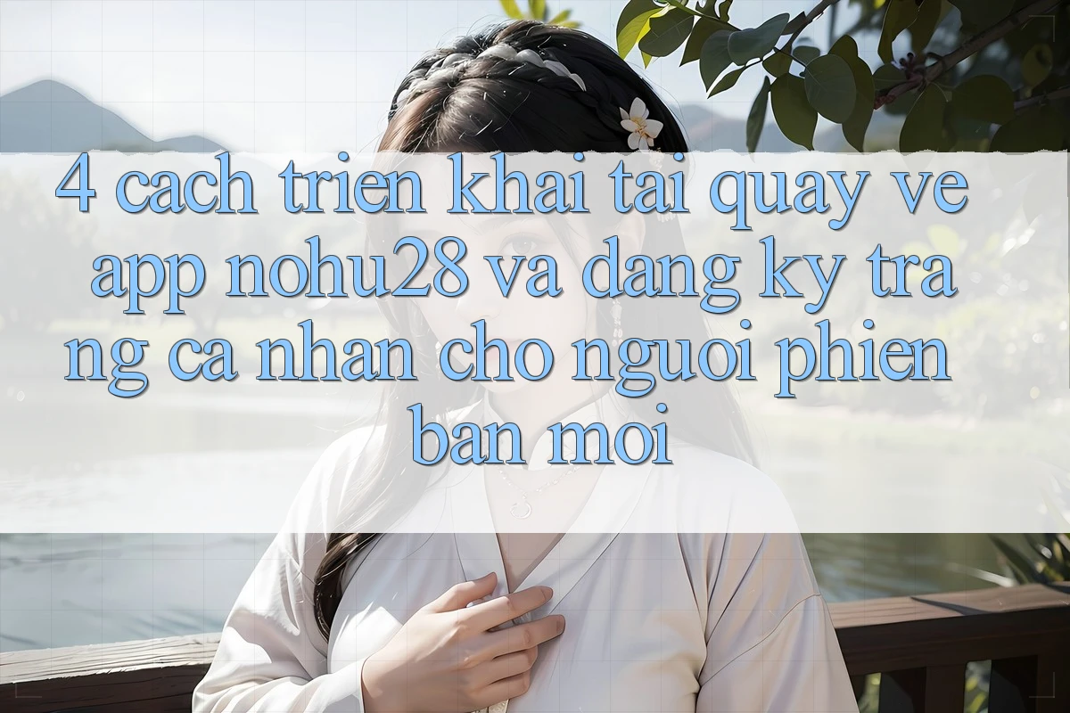 4. Cách triển khai Tải quay về App Nohu28 Và Đăng Ký Trang cá nhân Cho Người Phiên bản mới 4. Cách triển khai Tải quay về App Nohu28 Và Đăng Ký Trang cá nhân Cho Người Phiên bản mới