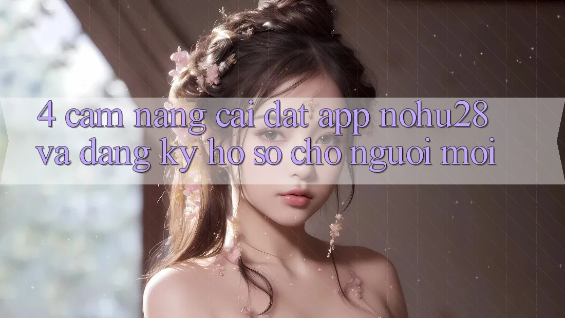 4. Cẩm nang Cài đặt App Nohu28 Và Đăng Ký Hồ sơ Cho Người Mới
