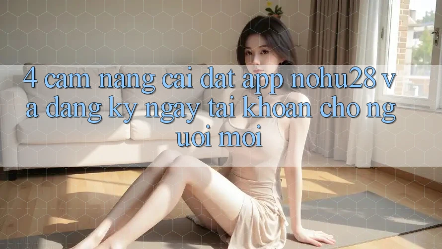 4. Cẩm nang Cài đặt App Nohu28 Và Đăng ký ngay Tài Khoản Cho Người Mới