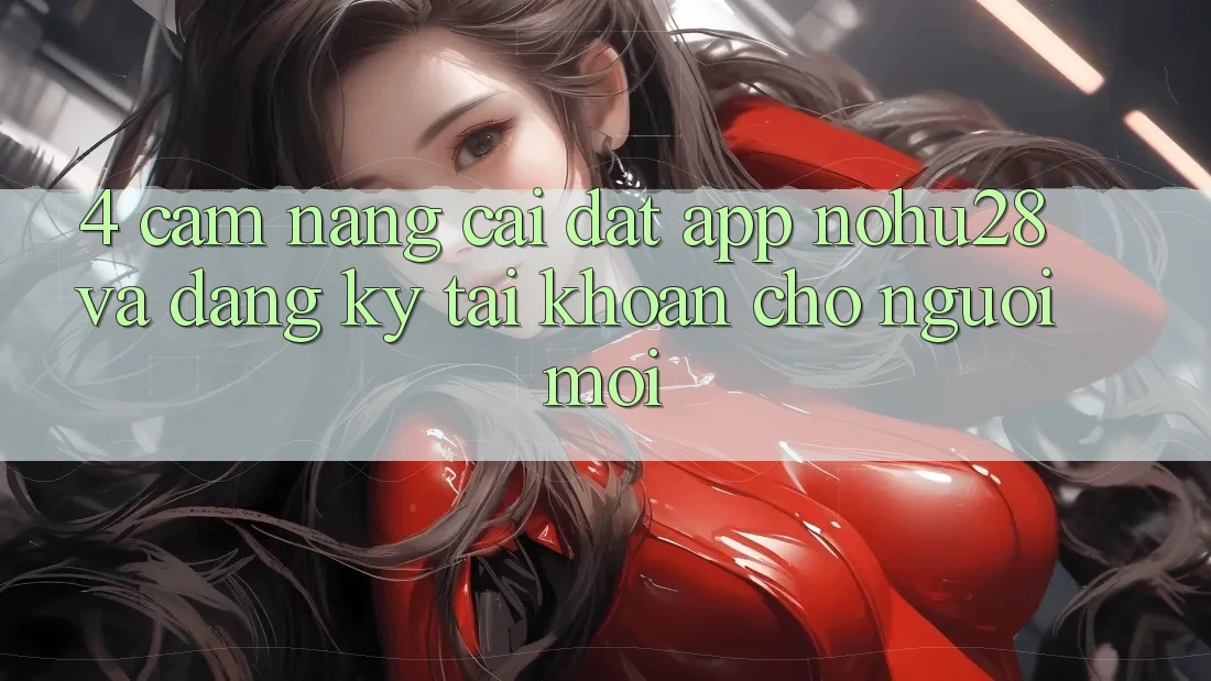 4. Cẩm nang Cài đặt App Nohu28 Và Đăng Ký Tài Khoản Cho Người Mới