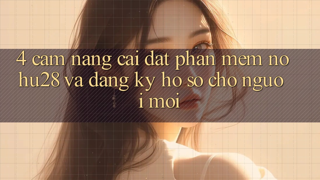 4. Cẩm nang Cài đặt Phần mềm Nohu28 Và Đăng Ký Hồ sơ Cho Người Mới
