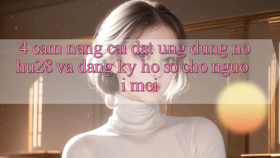 4. Cẩm nang Cài đặt Ứng dụng Nohu28 Và Đăng Ký Hồ sơ Cho Người Mới