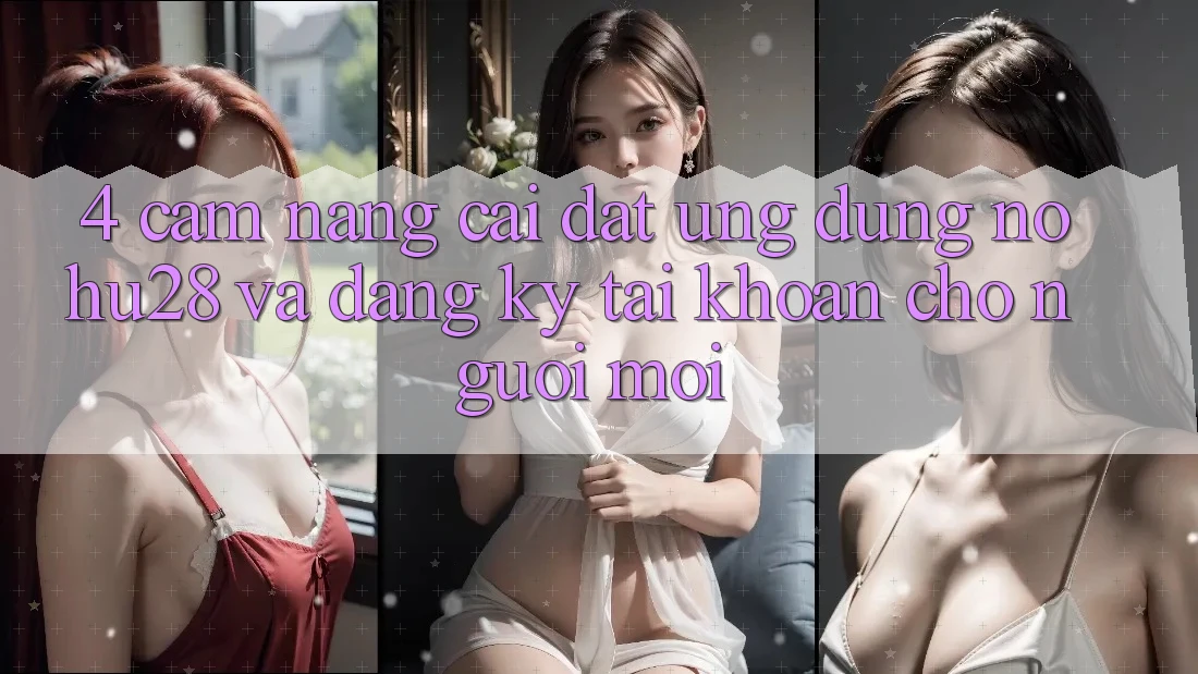 4. Cẩm nang Cài đặt Ứng dụng Nohu28 Và Đăng Ký Tài Khoản Cho Người Mới 4. Cẩm nang Cài đặt Ứng dụng Nohu28 Và Đăng Ký Tài Khoản Cho Người Mới