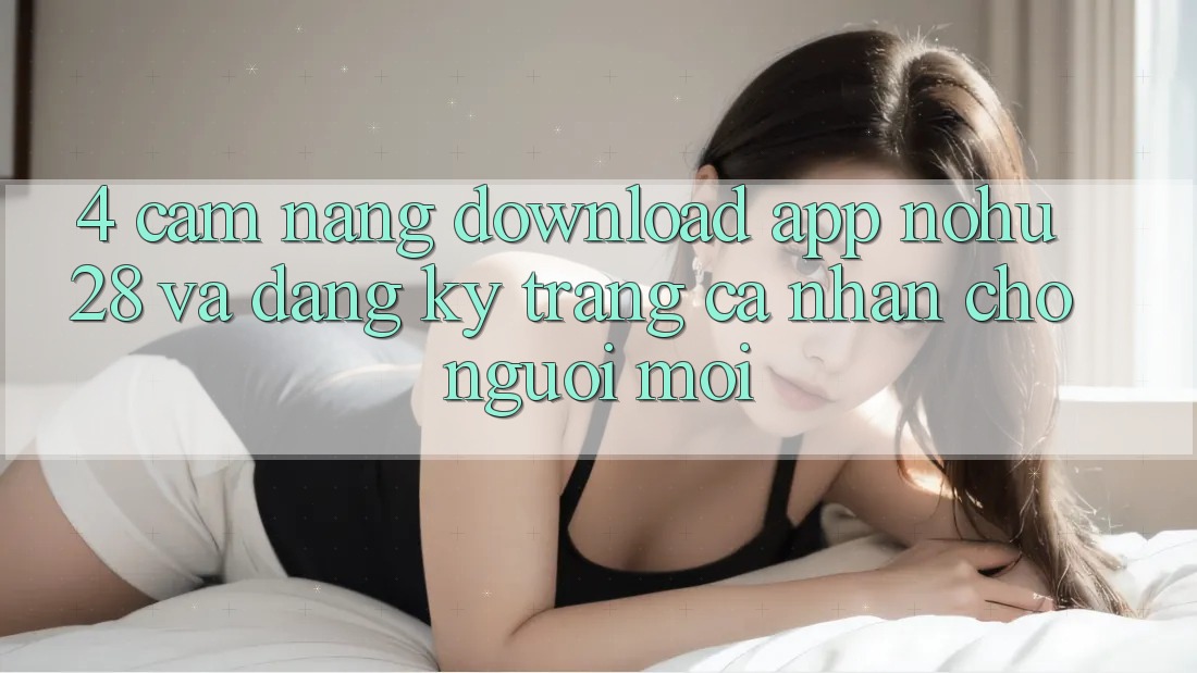 4. Cẩm nang Download App Nohu28 Và Đăng Ký Trang cá nhân Cho Người Mới 4. Cẩm nang Download App Nohu28 Và Đăng Ký Trang cá nhân Cho Người Mới
