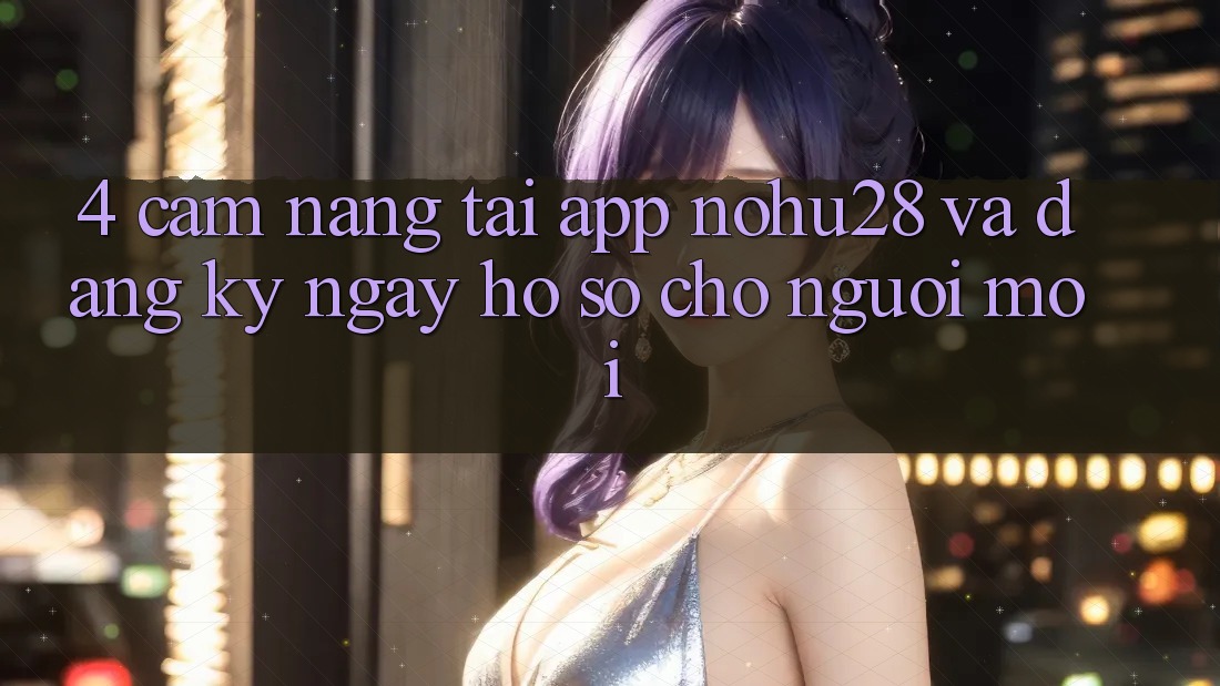 4. Cẩm nang Tải App Nohu28 Và Đăng ký ngay Hồ sơ Cho Người Mới