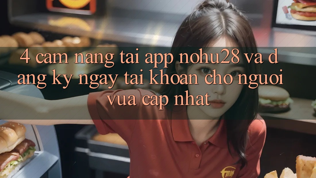 4. Cẩm nang Tải App Nohu28 Và Đăng ký ngay Tài khoản Cho Người Vừa cập nhật