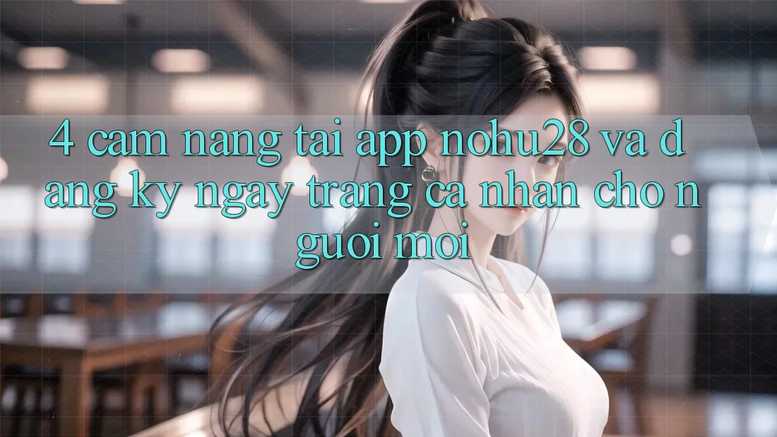 4. Cẩm nang Tải App Nohu28 Và Đăng ký ngay Trang cá nhân Cho Người Mới 4. Cẩm nang Tải App Nohu28 Và Đăng ký ngay Trang cá nhân Cho Người Mới