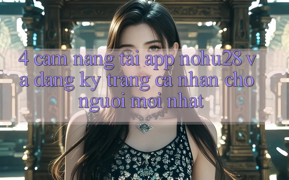 4. Cẩm nang Tải App Nohu28 Và Đăng Ký Trang cá nhân Cho Người Mới nhất 4. Cẩm nang Tải App Nohu28 Và Đăng Ký Trang cá nhân Cho Người Mới nhất