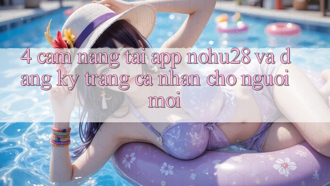 4. Cẩm nang Tải App Nohu28 Và Đăng Ký Trang cá nhân Cho Người Mới 4. Cẩm nang Tải App Nohu28 Và Đăng Ký Trang cá nhân Cho Người Mới
