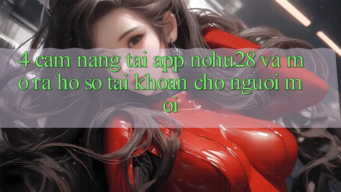 4. Cẩm nang Tải App Nohu28 Và Mở ra hồ sơ Tài Khoản Cho Người Mới