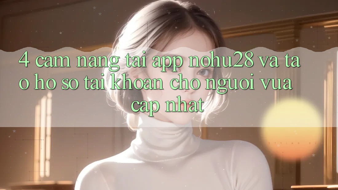 4. Cẩm nang Tải App Nohu28 Và Tạo hồ sơ Tài Khoản Cho Người Vừa cập nhật 4. Cẩm nang Tải App Nohu28 Và Tạo hồ sơ Tài Khoản Cho Người Vừa cập nhật