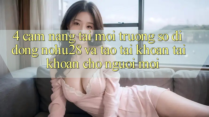 4. Cẩm nang Tải Môi trường số di động Nohu28 Và Tạo tài khoản Tài Khoản Cho Người Mới