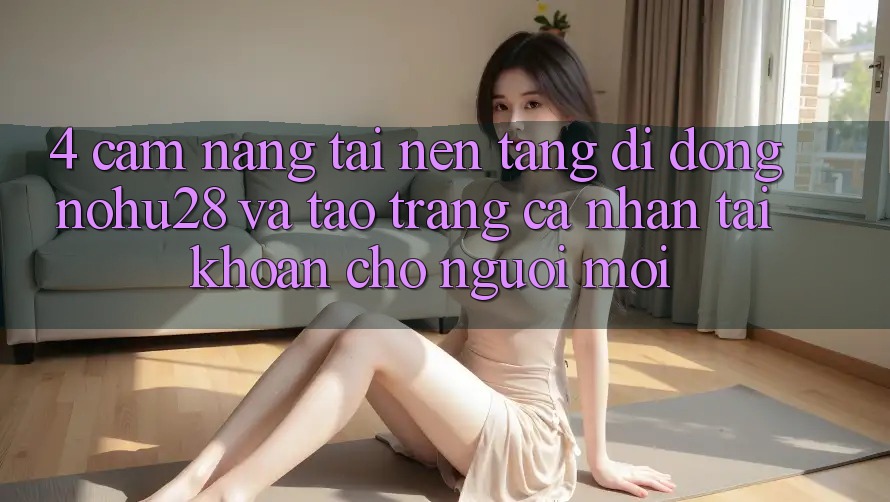 4. Cẩm nang Tải Nền tảng di động Nohu28 Và Tạo trang cá nhân Tài Khoản Cho Người Mới 4. Cẩm nang Tải Nền tảng di động Nohu28 Và Tạo trang cá nhân Tài Khoản Cho Người Mới