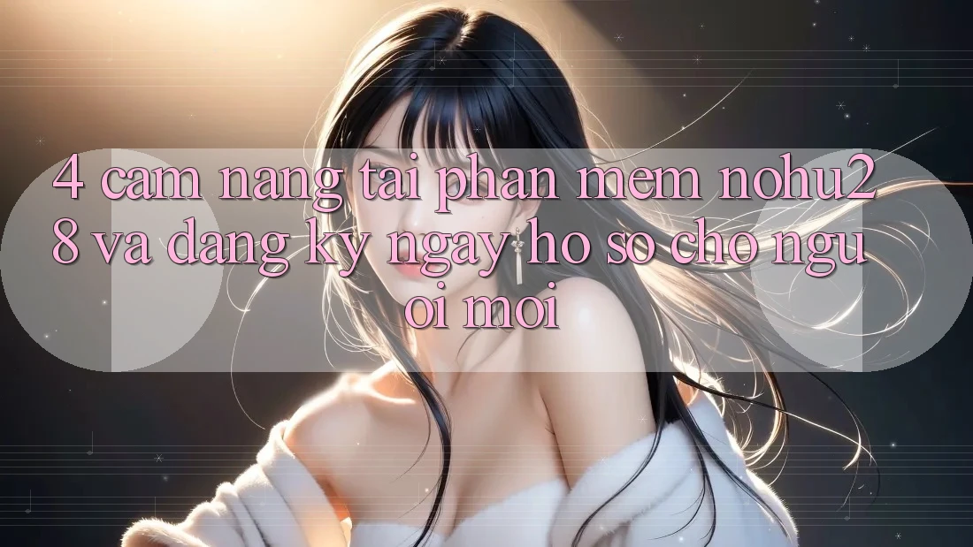 4. Cẩm nang Tải Phần mềm Nohu28 Và Đăng ký ngay Hồ sơ Cho Người Mới