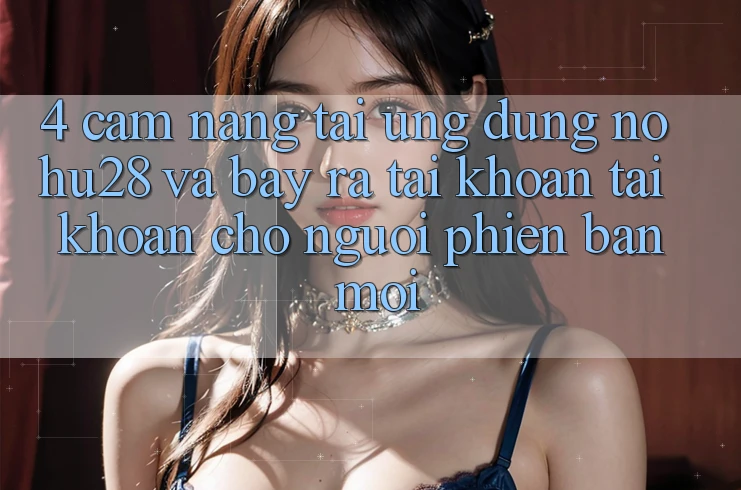 4. Cẩm nang Tải Ứng dụng Nohu28 Và Bày ra tài khoản Tài Khoản Cho Người Phiên bản mới