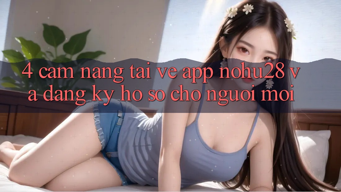 4. Cẩm nang Tải về App Nohu28 Và Đăng Ký Hồ sơ Cho Người Mới