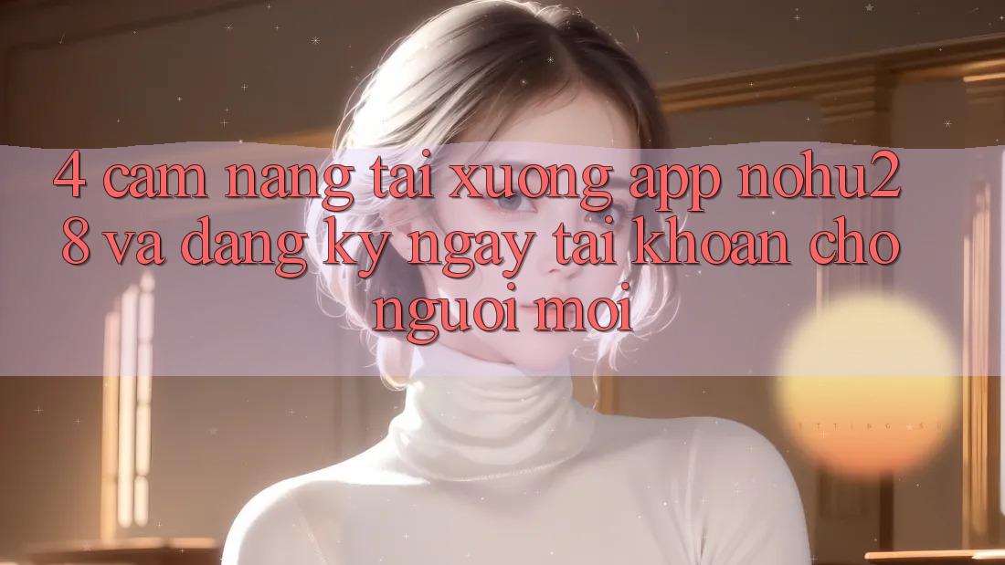 4. Cẩm nang Tải xuống App Nohu28 Và Đăng ký ngay Tài Khoản Cho Người Mới 4. Cẩm nang Tải xuống App Nohu28 Và Đăng ký ngay Tài Khoản Cho Người Mới