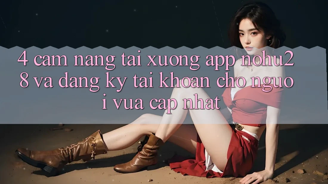 4. Cẩm nang Tải xuống App Nohu28 Và Đăng Ký Tài Khoản Cho Người Vừa cập nhật