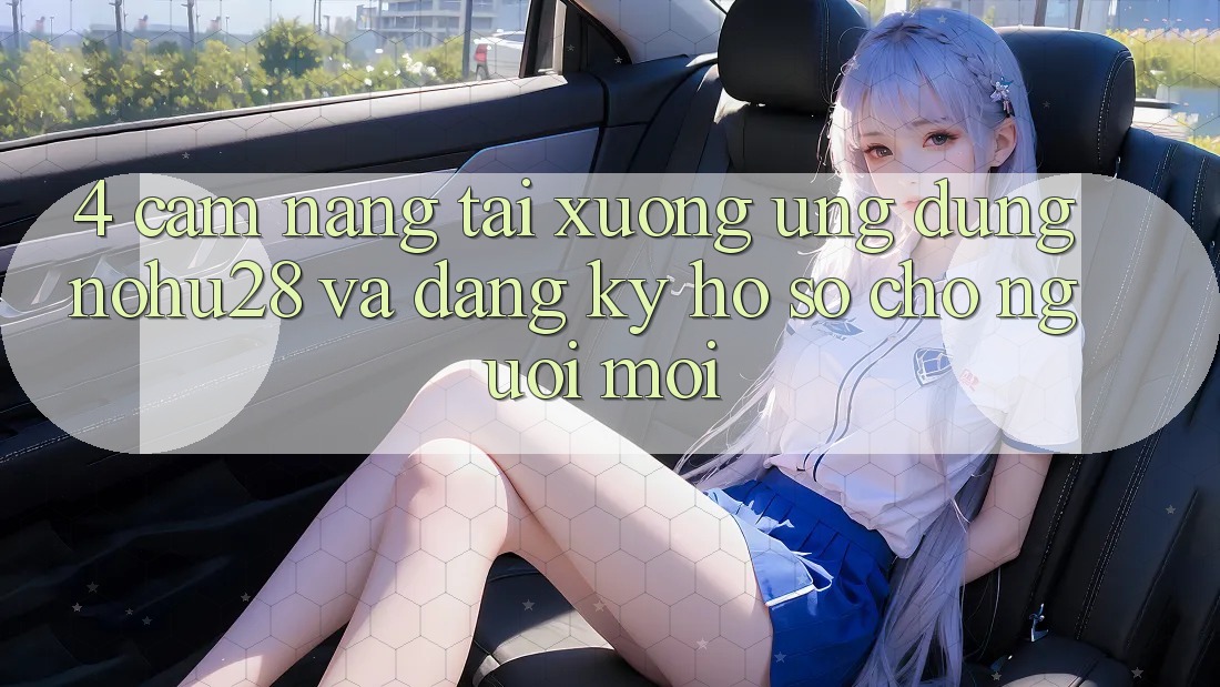 4. Cẩm nang Tải xuống Ứng dụng Nohu28 Và Đăng Ký Hồ sơ Cho Người Mới