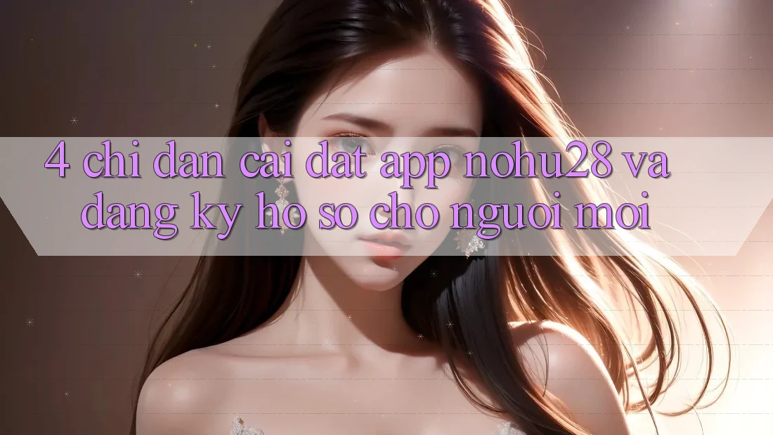 4. Chỉ dẫn Cài đặt App Nohu28 Và Đăng Ký Hồ sơ Cho Người Mới