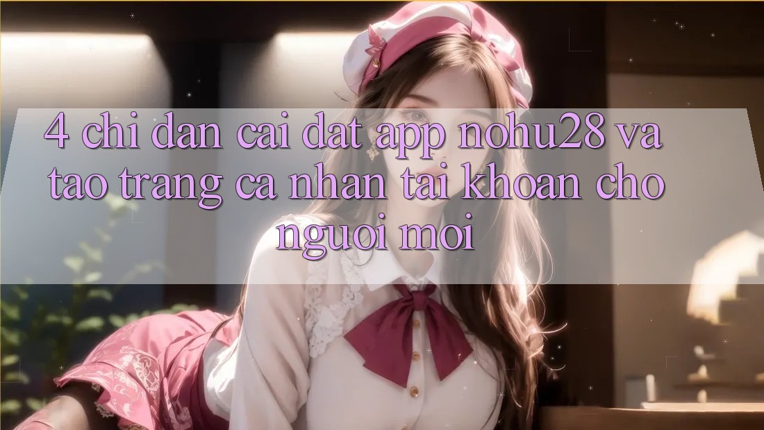 4. Chỉ dẫn Cài đặt App Nohu28 Và Tạo trang cá nhân Tài Khoản Cho Người Mới 4. Chỉ dẫn Cài đặt App Nohu28 Và Tạo trang cá nhân Tài Khoản Cho Người Mới