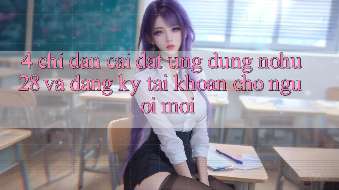 4. Chỉ dẫn Cài đặt Ứng dụng Nohu28 Và Đăng Ký Tài Khoản Cho Người Mới