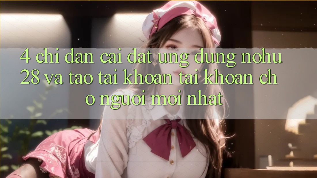 4. Chỉ dẫn Cài đặt Ứng dụng Nohu28 Và Tạo tài khoản Tài Khoản Cho Người Mới nhất