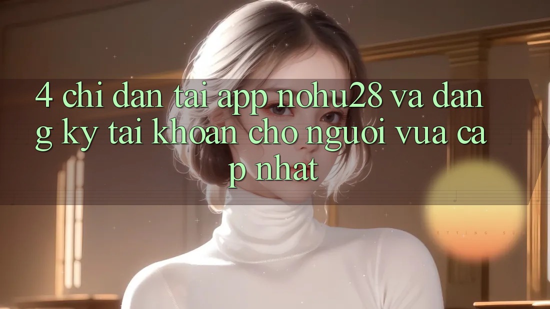 4. Chỉ dẫn Tải App Nohu28 Và Đăng Ký Tài Khoản Cho Người Vừa cập nhật