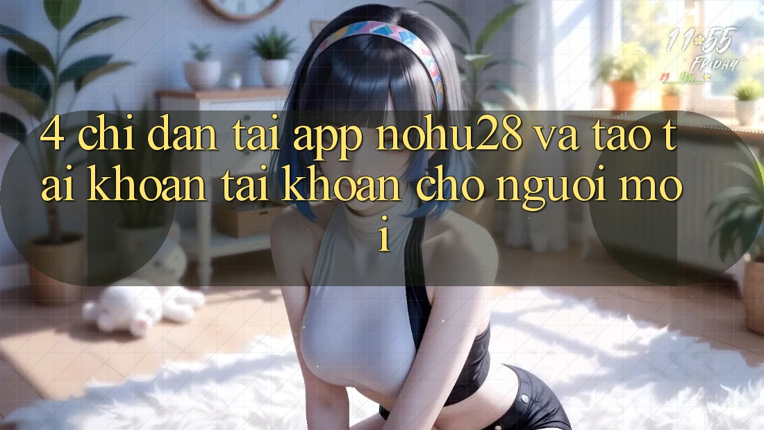 4. Chỉ dẫn Tải App Nohu28 Và Tạo tài khoản Tài Khoản Cho Người Mới