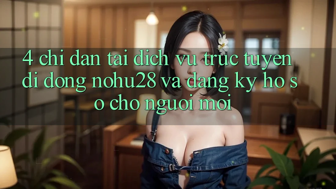 4. Chỉ dẫn Tải Dịch vụ trực tuyến di động Nohu28 Và Đăng Ký Hồ sơ Cho Người Mới