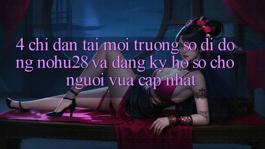 4. Chỉ dẫn Tải Môi trường số di động Nohu28 Và Đăng Ký Hồ sơ Cho Người Vừa cập nhật