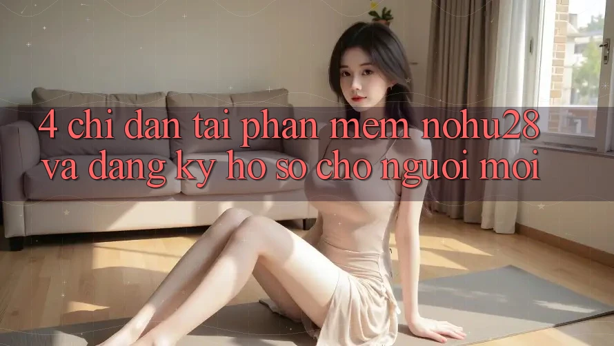 4. Chỉ dẫn Tải Phần mềm Nohu28 Và Đăng Ký Hồ sơ Cho Người Mới